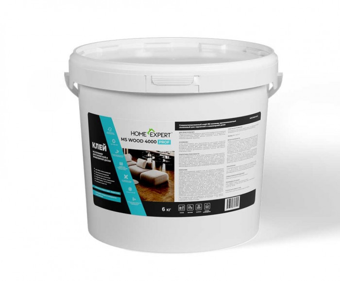 MS-клей для инженерной и паркетной доски Home Expert 4000 MS WOOD PROF