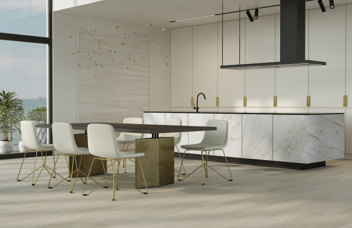 Кварцевый паркет Quartz Parquet CLASSIC Дуб Лимба 405 5/0,6 мм (400-1220х152х5мм)