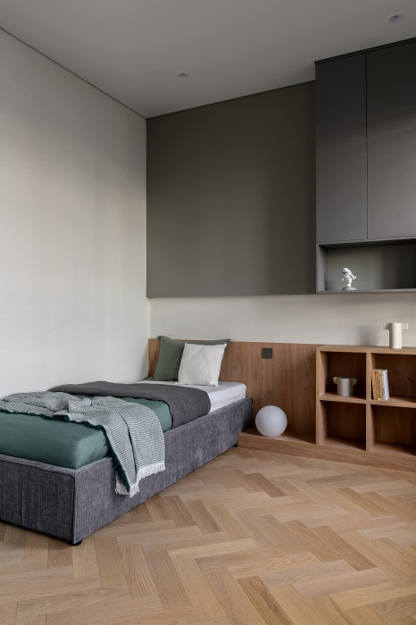 Кварцевый SPC паркет Quartz Parquet Штучный паркет 44-1258-58 Дуб Хельсинки (400х100х5мм)