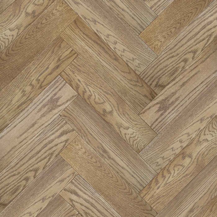 Кварцевый SPC паркет Quartz Parquet Штучный паркет 44-419 Дуб Карельский (400х100х5мм)