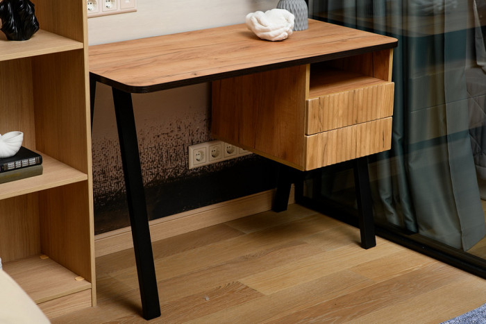 Кварцевый SPC паркет Quartz Parquet CLASSIC Дуб Лимба 405 браш (1220х152х7мм)