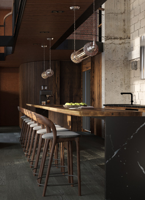 Кварцевый SPC паркет Quartz Parquet CLASSIC Дуб Средиземноморский 409 браш (1220х152х7мм)