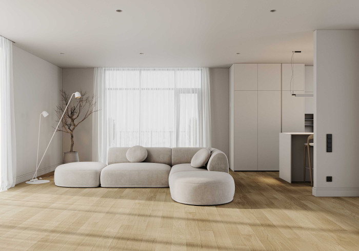 Кварцевый SPC паркет Quartz Parquet CLASSIC Дуб Хельсинки 1258-58 (1220х152х7мм)