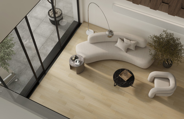 Кварцевый SPC паркет Quartz Parquet CLASSIC Дуб Испанский 404 браш (1220х152х7мм)