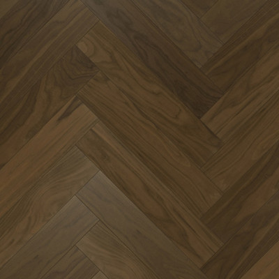Кварцевый SPC паркет Quartz Parquet Орех Американский 33-400-29 Английская Ёлка (635х127х5мм)