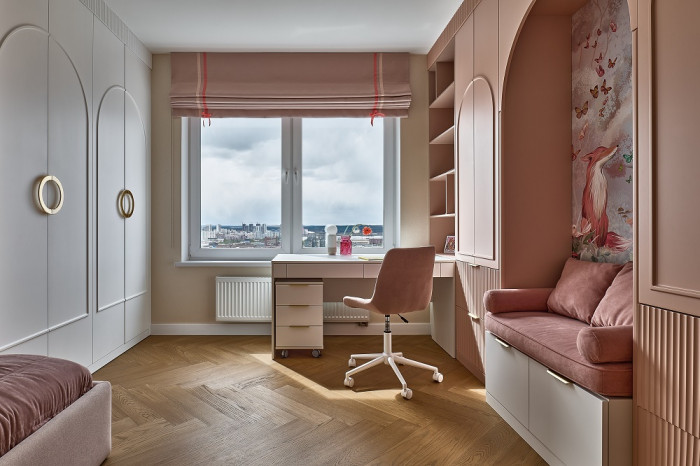 Кварцевый SPC паркет Quartz Parquet Дуб Карельский 33-419 браш Английская Ёлка (635х127х5мм)