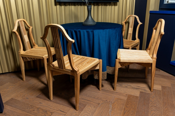 Кварцевый SPC паркет Quartz Parquet Дуб Рустикальный 33-410 браш Английская Ёлка (635х127х5мм)